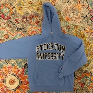 STOCKTON UNIVERSITY CHAMPION BLUE HOODIE